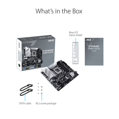 ASUS Prime Z790M-PLUS D4 Gaming Mainboard LGA1700 micro ATX