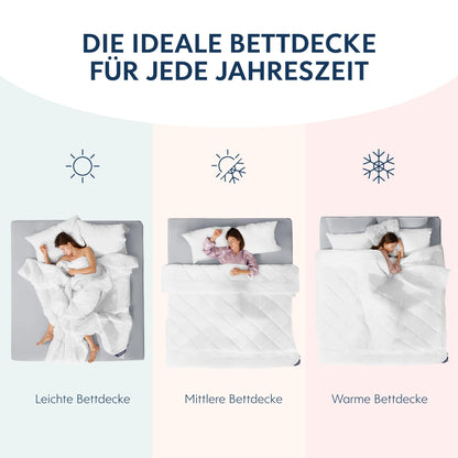 Dreamzie 4 Jahreszeiten Bettdecke - 240x220 2-teilig