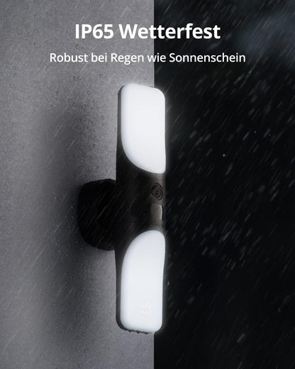 eufy Security Wall Light Cam – Kabelgebundene Aussenkamera Generalüberholt