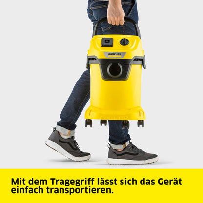 Kärcher WD 3 P V-19/4/20 Nass-/Trockensauger mit Steckdose