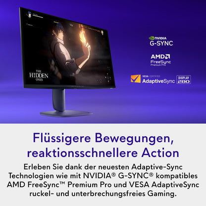 Alienware AW2725D Gaming Monitor – QHD 280Hz QD-OLED