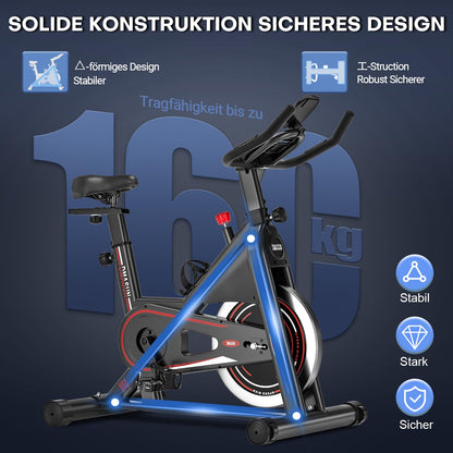DMASUN Ergometer Hometrainer – Magnetischer Widerstand
