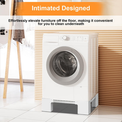 NIUXX Universal-Waschmaschinenbasis – Verstellbar 46-69cm, 16.1cm Hoch