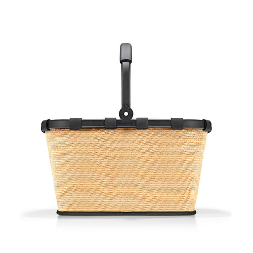 reisenthel carrybag frame raffia black Einkaufskorb 22 Liter