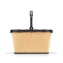 reisenthel carrybag frame raffia black Einkaufskorb 22 Liter