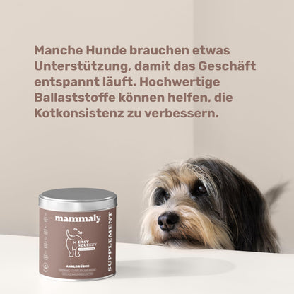 mammaly Easy Squeezy Analdrüsen-Leckerli für Hunde, 120 Stück