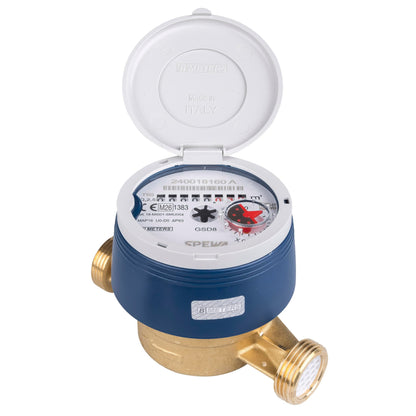 SPEWA Zapfhahnzähler GSD8 C/COP Wasserzähler geeicht 3/4 Zoll