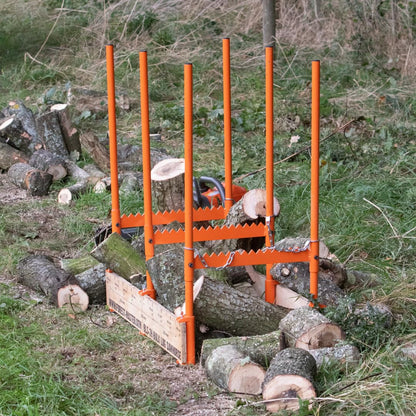 Forest master Mehrfachholzhalter Sägebock H3 - 250kg Holzstützen