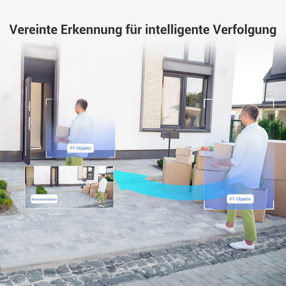 EZVIZ H9c 5MP Dual Pan & Tilt WLAN Kamera Aussen