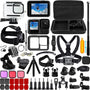 YAVOCOS 65-in-1 Action Cam Zubehör Set für GoPro Hero 13 Black mit Tragetasche und Selfie-Stick