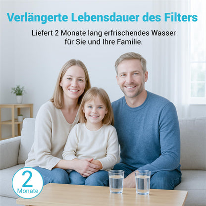 AQUA CREST Wasserfilter Ersatz für Melitta Nivona Krups – 12 Stk.