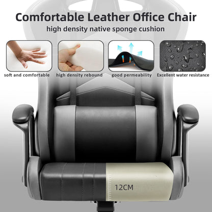 IntimaTe WM Heart Ergonomischer Gaming Bürostuhl – Grau