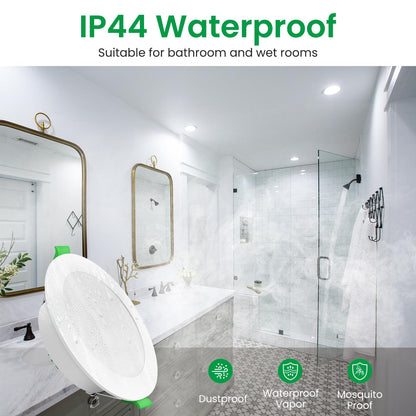 ALUSSO LIGHTING Einbaustrahler LED Deckenspots Dimmbar – 12er Set