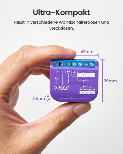 SwitchBot Wlan Schalter 1 Schaltmodul – 4er-Pack