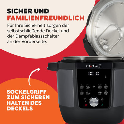 Instant Pot Plus 9-in-1 Multikocher – 5.7l Gebürsteter Edelstahl