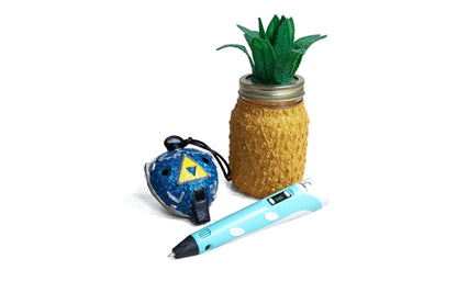 SCRIB3D P1 3D-Druckstift mit Display, PLA-Filament und Schablonenbuch