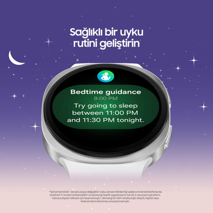 Samsung Galaxy Watch8 Smartwatch 44mm Dunkelgrau Bluetooth