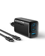 Anker 335 USB-C Ladegerät 67W, 3-Port Schnellladegerät mit PIQ 3.0 – mit zwei USB-C- und einem USB-A-Anschluss
