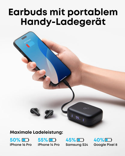 soundcore P41i In-Ear Kopfhörer mit Noise Cancelling und Powerbank