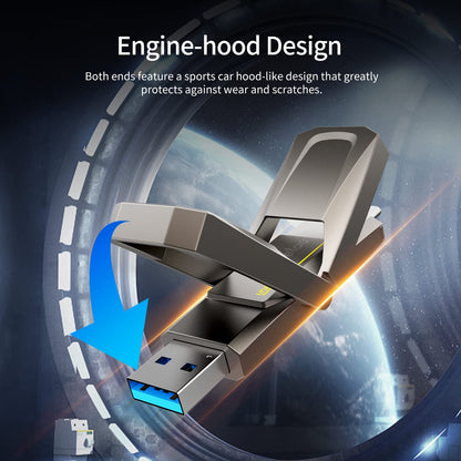 Netac US5 Tragbare Externe Solid State Drive mit USB-C & USB 3.2 - 1TB