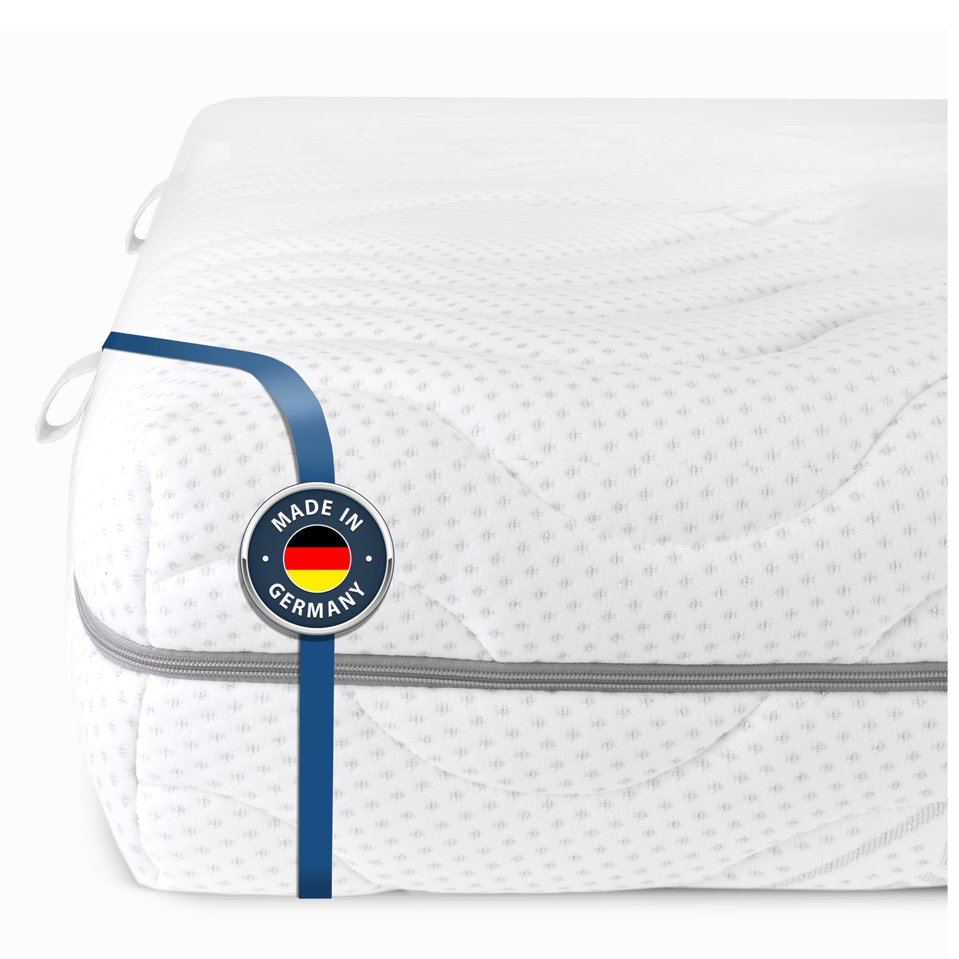 BMM 7 Zonen Kaltschaum Matratze H3 - 120x200 cm. Rechteckige 7-Zonen Kaltschaummatratze, Härtegrad H3. Stützt den Körper punktelastisch für gesunden Schlaf.