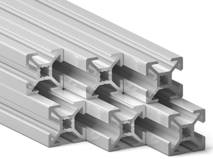 Ulber24 Aluprofil 20x20 Nut6 Typ B – 6x2m System Steckprofil