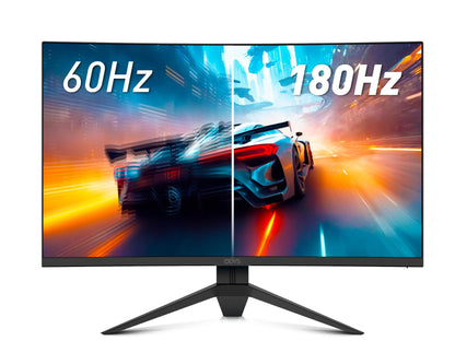 ODYS Q27 PRO-X Curved Gaming Monitor - 27 Zoll WQHD 180 Hz