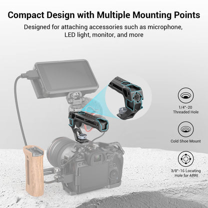 SMALLRIG Top Handle 3765, Kameragriff mit ARRI-Locating-Schraube