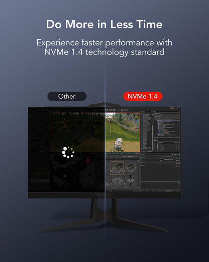 Lexar NM610PRO M.2 NVMe SSD intern - 1TB PCIe Gen3x4