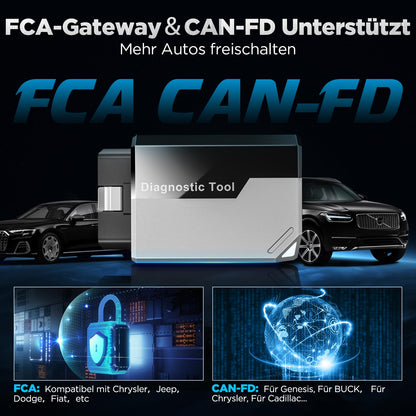 KINGBOLEN EDIAG Elite OBD2 Diagnosegerät Bluetooth FCA Can FD