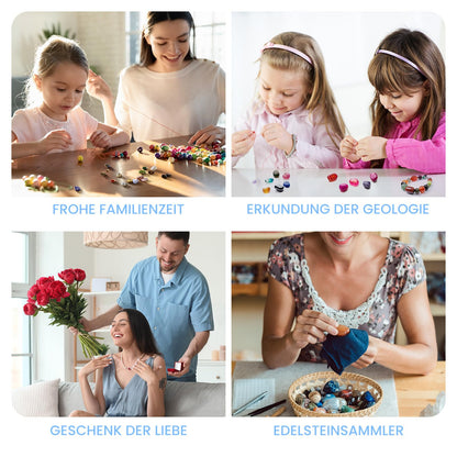 Profi Rock Tumbler Set – Geräuscharme Steinpoliermaschine