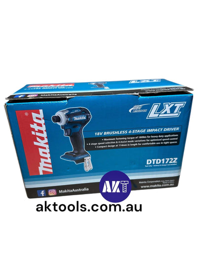 Makita DTD172Z Akku-Schlagschrauber 18V - Ohne Akku/Lader