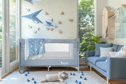 SEVERNO Kids Close to Mommy Baby Reisebett 2-in-1 Beistellbett