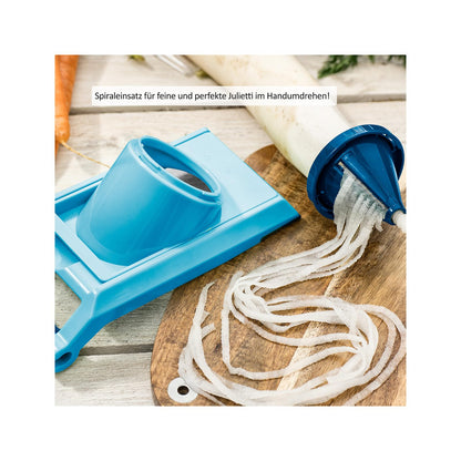 Genius Nicer Dicer Chef Gemüseschneider 15 tlg - Blau