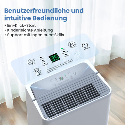 Newentor 12L Luftentfeuchter Elektrisch für Keller
