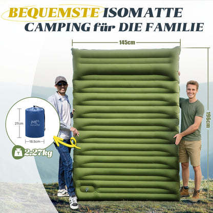 Myxslop Isomatte Doppel 12cm - selbstaufblasend
