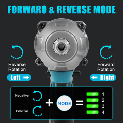 Makita Kompatibel 700Nm Bürstenlos Akku Schlagschrauber – 1/2 Zoll Ohne Akku