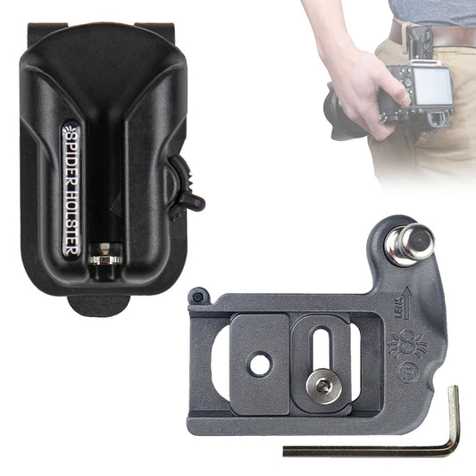 Spider D193591 X Holster Set – Leichtes Hüft-System Spiegellos