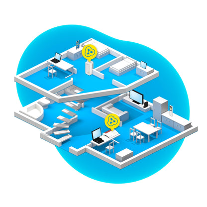 FRITZ! Powerline 1260/1220 WLAN Set - 1200 MBit/s