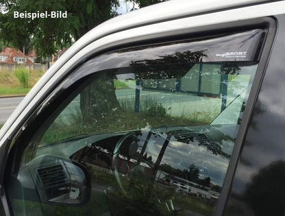 CLIMAIR VW T5 T6 Windabweiser Regenabweiser - Schwarz ABE