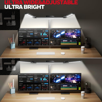 Honeywell HJ3 Architekt LED Schreibtischlampe – mit Klemme, Dimmbar