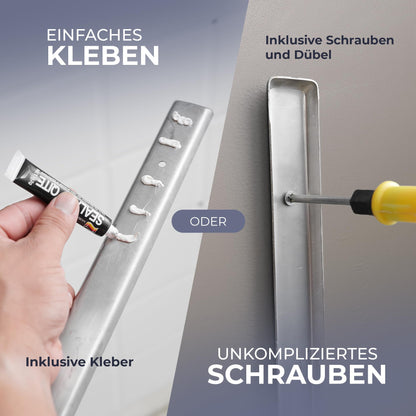 Badetuchhalter Handtuchhaken Ohne Bohren - Edelstahl SUS 304