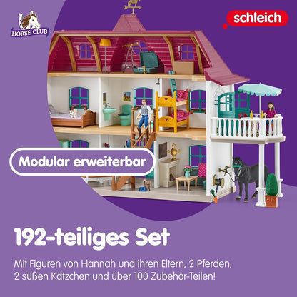 SCHLEICH Horse Club Lakeside Pferdehof Pferde Spielset - 42551