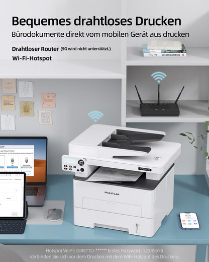 PANTUM M7108DW Multifunktionsdrucker SW WLAN Duplex