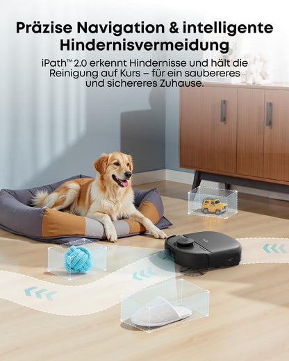 eufy Saug- und Wischroboter C28 5-in-1 mit HydroJet-Wischrolle