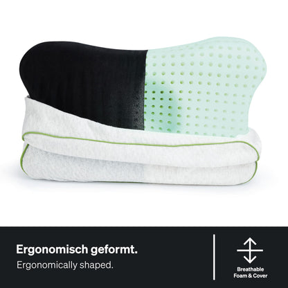 BLACKROLL® Recovery Pillow Set Climate – Kopfkissen 50x30 cm
