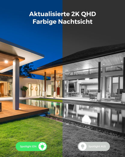 Reolink Lumus-2K 4MP Überwachungskamera Aussen Dualband WLAN