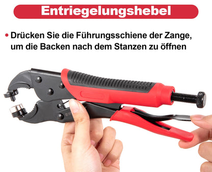 Spurtar Druckknopf-Set mit Zange, 3 Matrizen, 40 Sätze 15 mm
