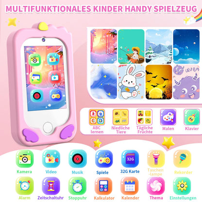 CHAKEYAKE Kinderkamera mit Dual-Kamera und 2,8-Zoll-Touchscreen