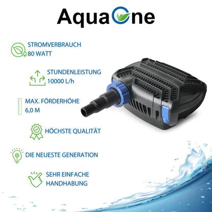 AquaOne Eco Teichpumpe Filterpumpe - CTF-B 10000